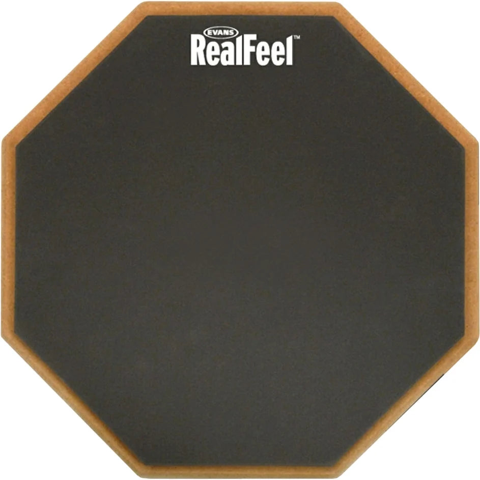 Evans RF12G Pad d'entraînement RealFeel, 12 pouces
