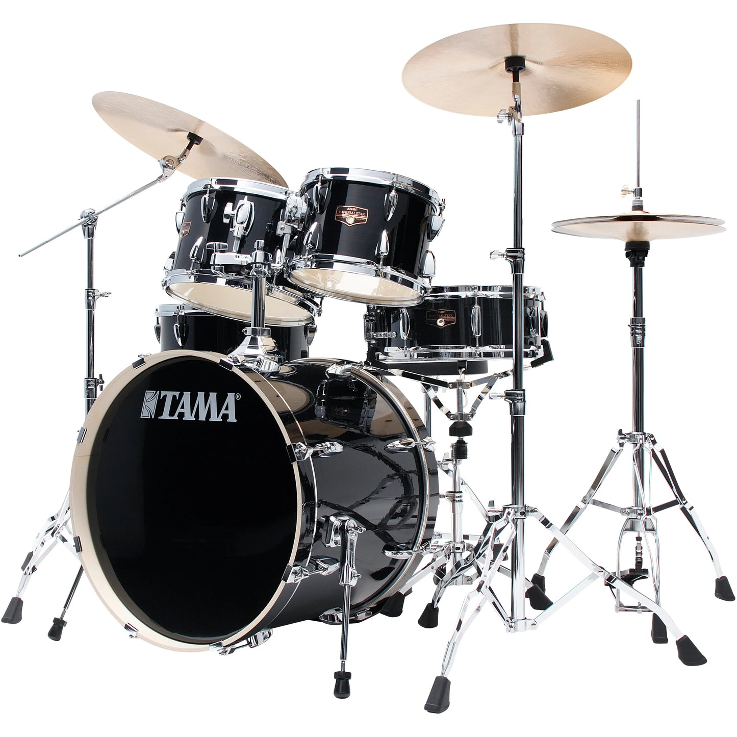 Tama IP58H6W-HBK Imperialstar batterie 5 fûts Hairline Black